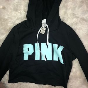 Vs pink crop hoodie! New with tags :)